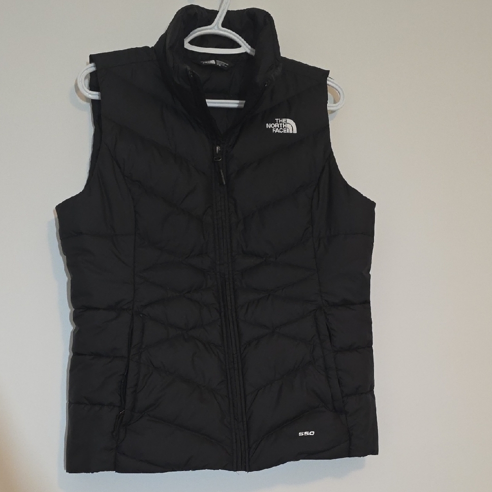 The North Face Black Puffer Vest